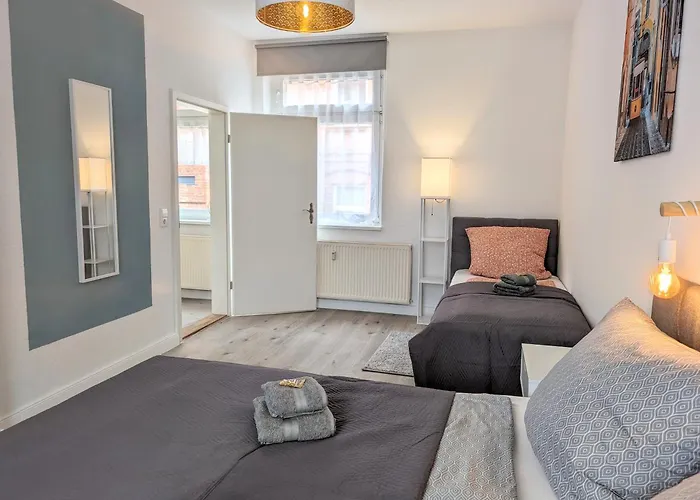 Casa Apartment Modern Vintage Flexibilitaet Pur- Perfektes Apartment Fuer Familien Und Geschaeftsreisende 5 Schlafplaetze, Vollausstattung, Amazon Prime & Parkplatz Inklusive