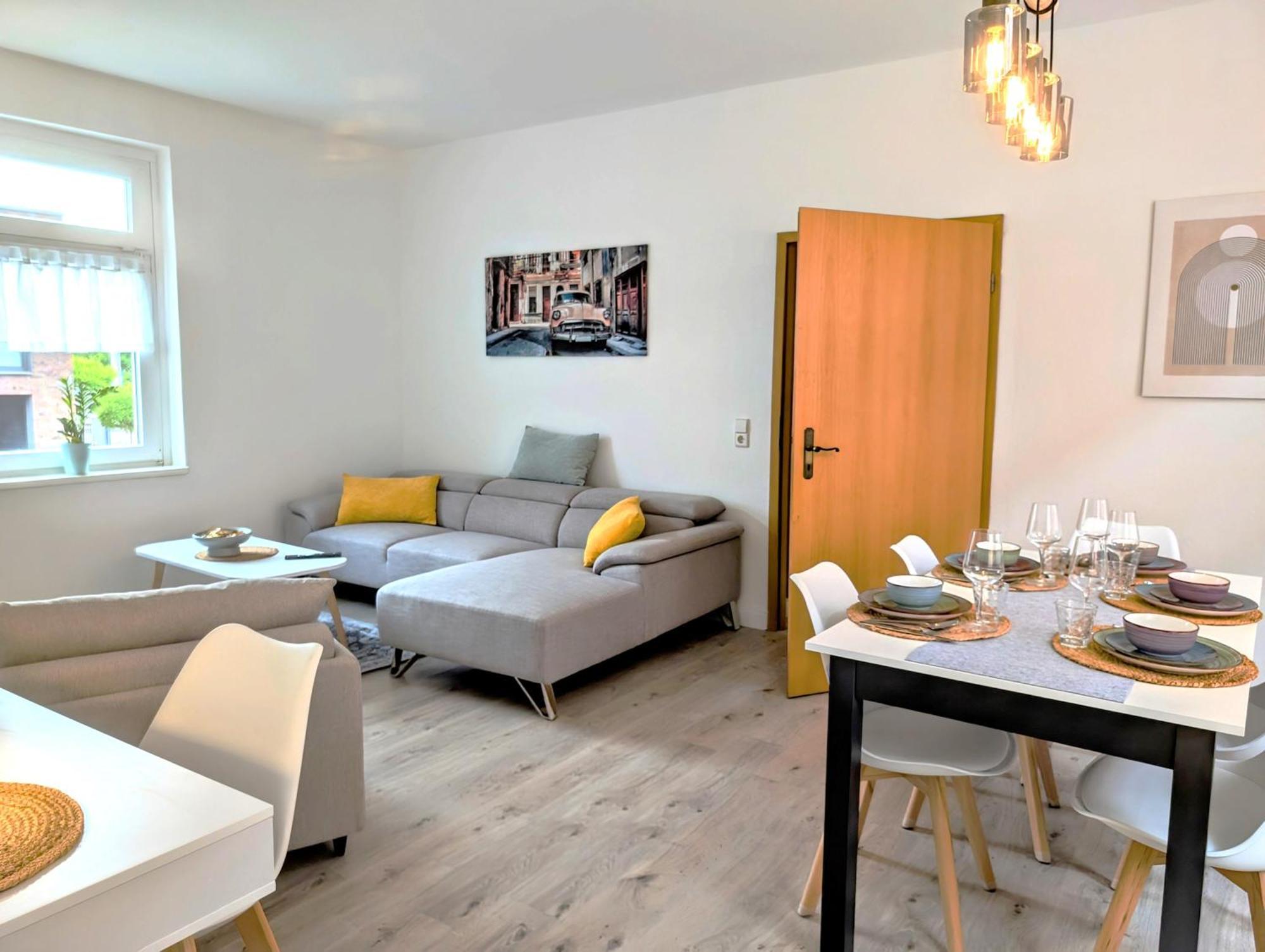 Casa Modern Vintage Flexibilitaet Pur- Perfektes Fuer Familien Und Geschaeftsreisende 5 Schlafplaetze, Vollausstattung, Amazon Prime & Parkplatz Inklusive * Magdeburg