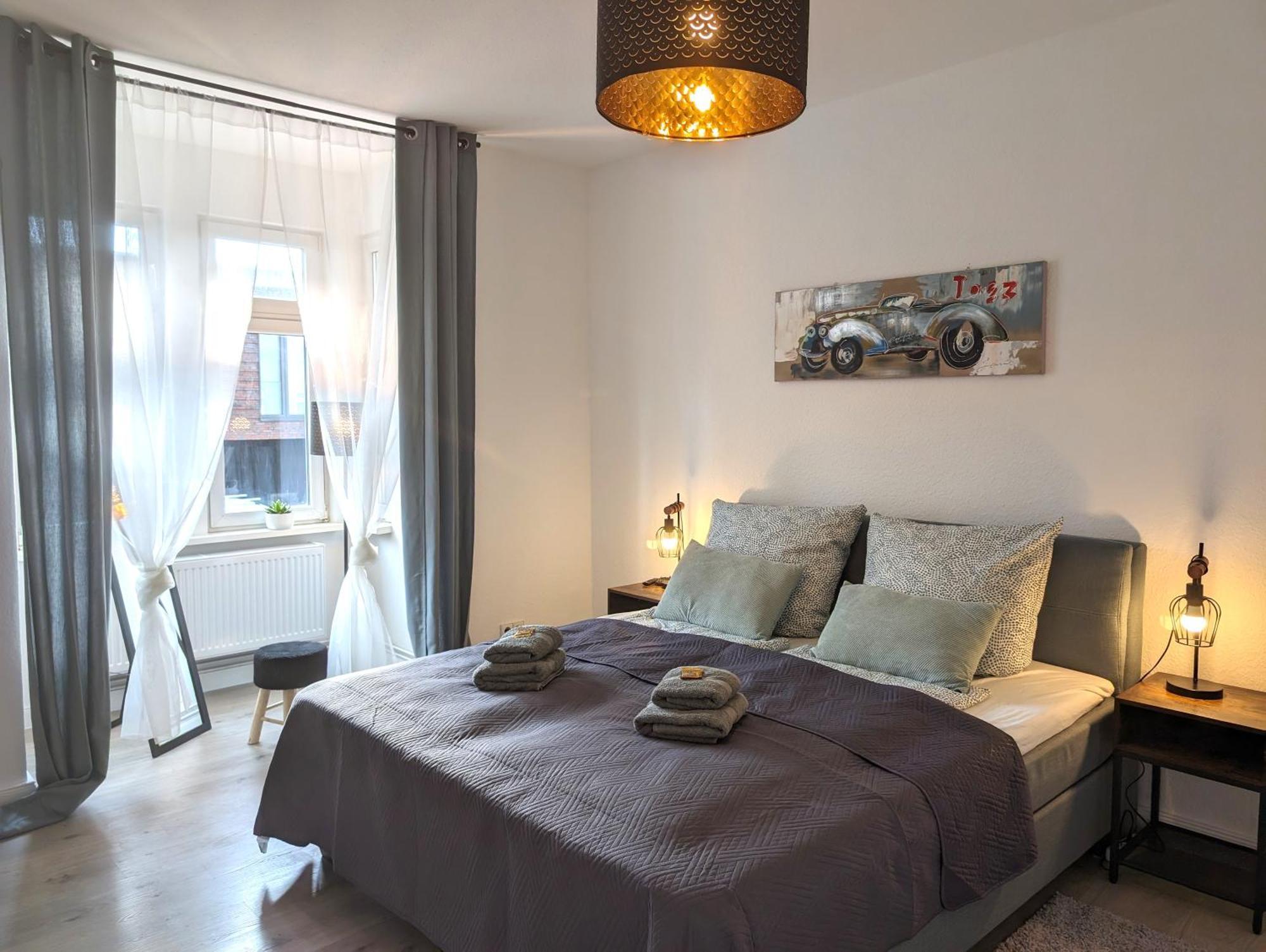 Apartment Casa Modern Vintage Flexibilitaet Pur- Perfektes Fuer Familien Und Geschaeftsreisende 5 Schlafplaetze, Vollausstattung, Amazon Prime & Parkplatz Inklusive Magdeburg