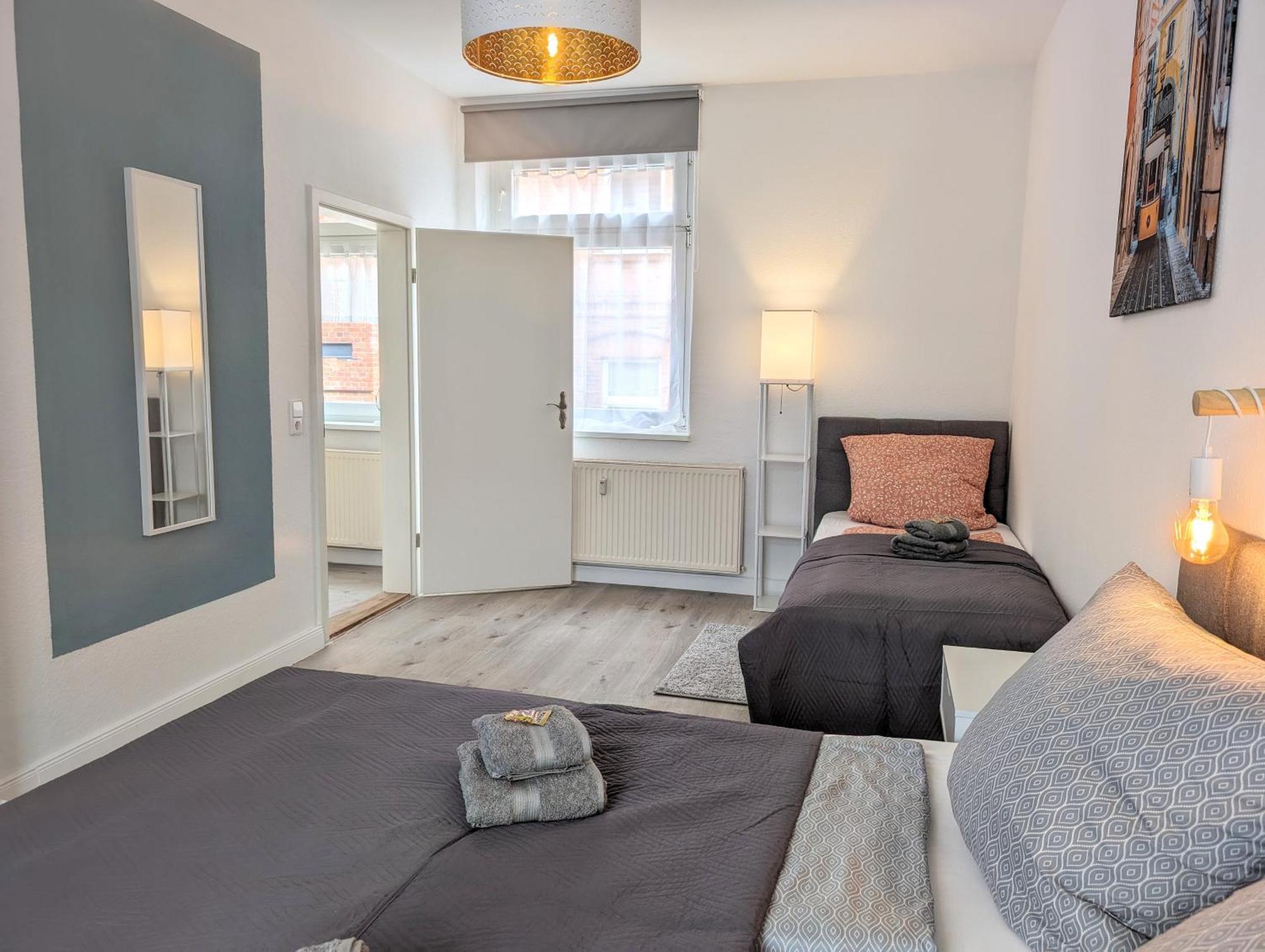 Casa Modern Vintage Flexibilitaet Pur- Perfektes Fuer Familien Und Geschaeftsreisende 5 Schlafplaetze, Vollausstattung, Amazon Prime & Parkplatz Inklusive * Magdeburg